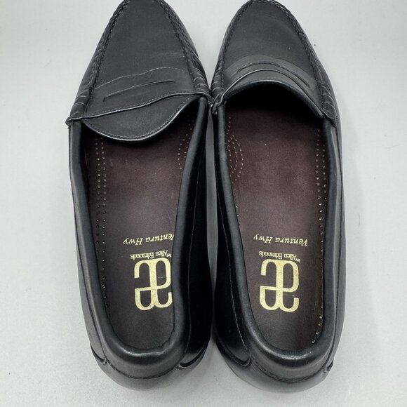 Allen Edmonds Mens Ventura Hwy Loafer Black Leather Moc Driving Shoes Size 11.5D main image 9